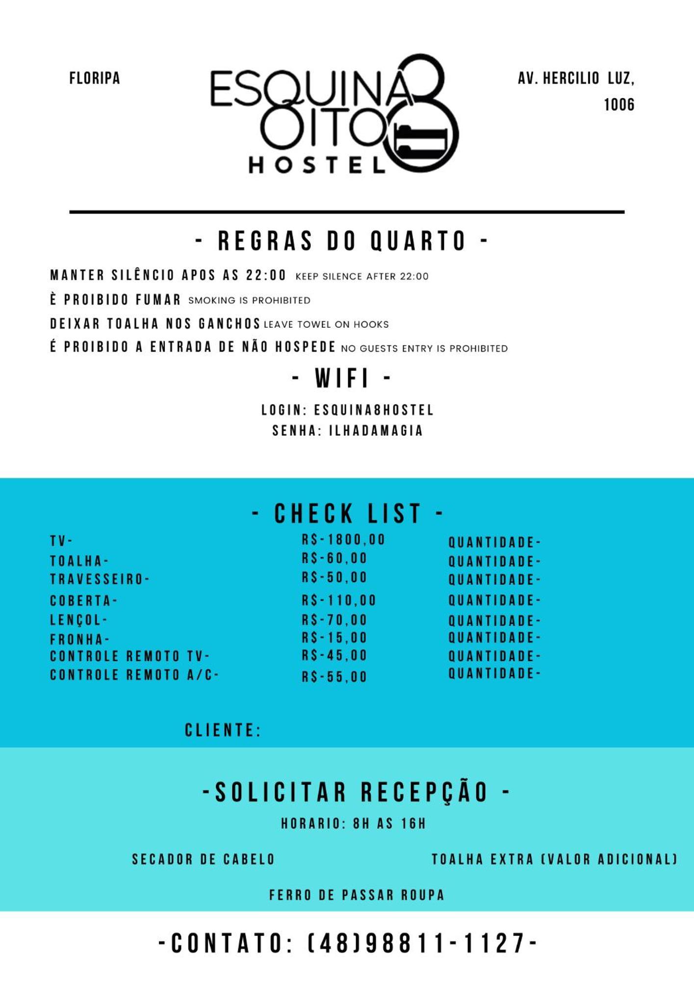 Esquina 8 Suites Confort & Hostel Florianopolis Exterior photo